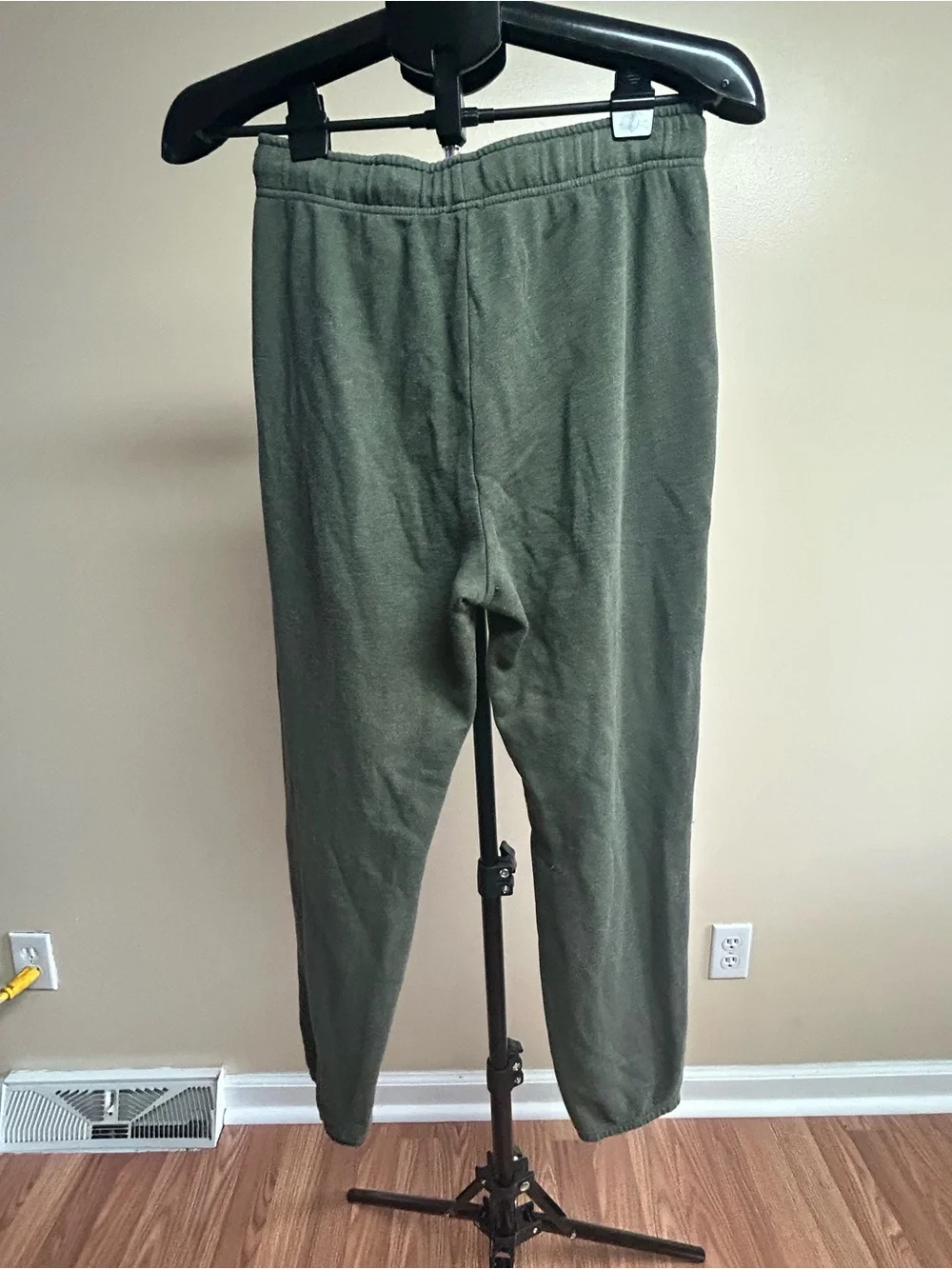 Aerie Olive Green Lounge Joggers Women's Size Small Drawstring Pocket Sweatpants - Picture 11 of 11